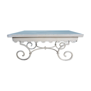 Table basse fer forgé