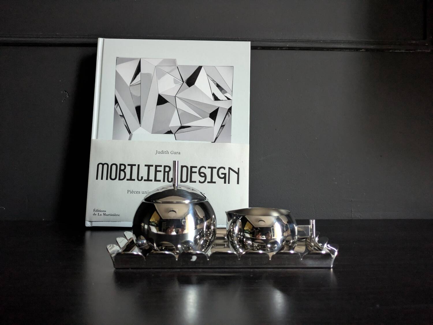 Sugar bowl and cream jug Alessi