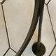 Atypical industrial furniture riveted sphere