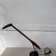 Black and wood desk lamp Unilux reference 2080
