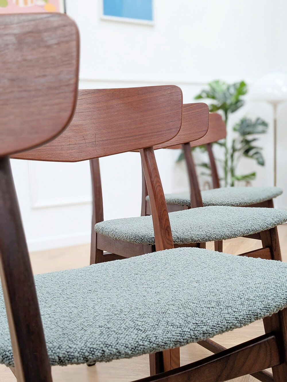 Lot de 4 chaises scandinaves