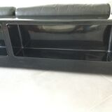 Cini Boeri - Sofa Gradual Lounge Black Leather Knoll/Gavina