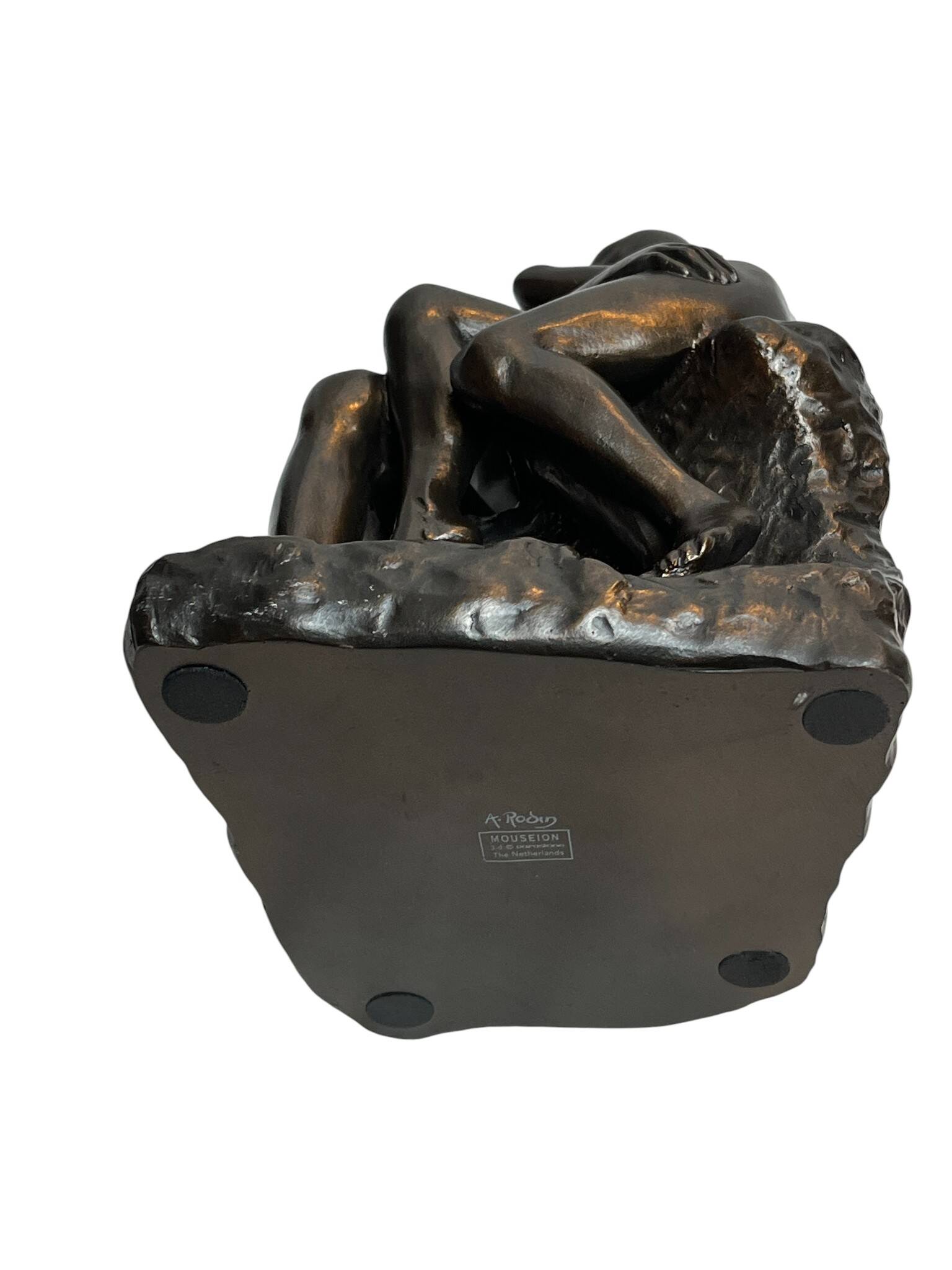 Rodin (d’après), reproduction sculpture Le Baiser XXème