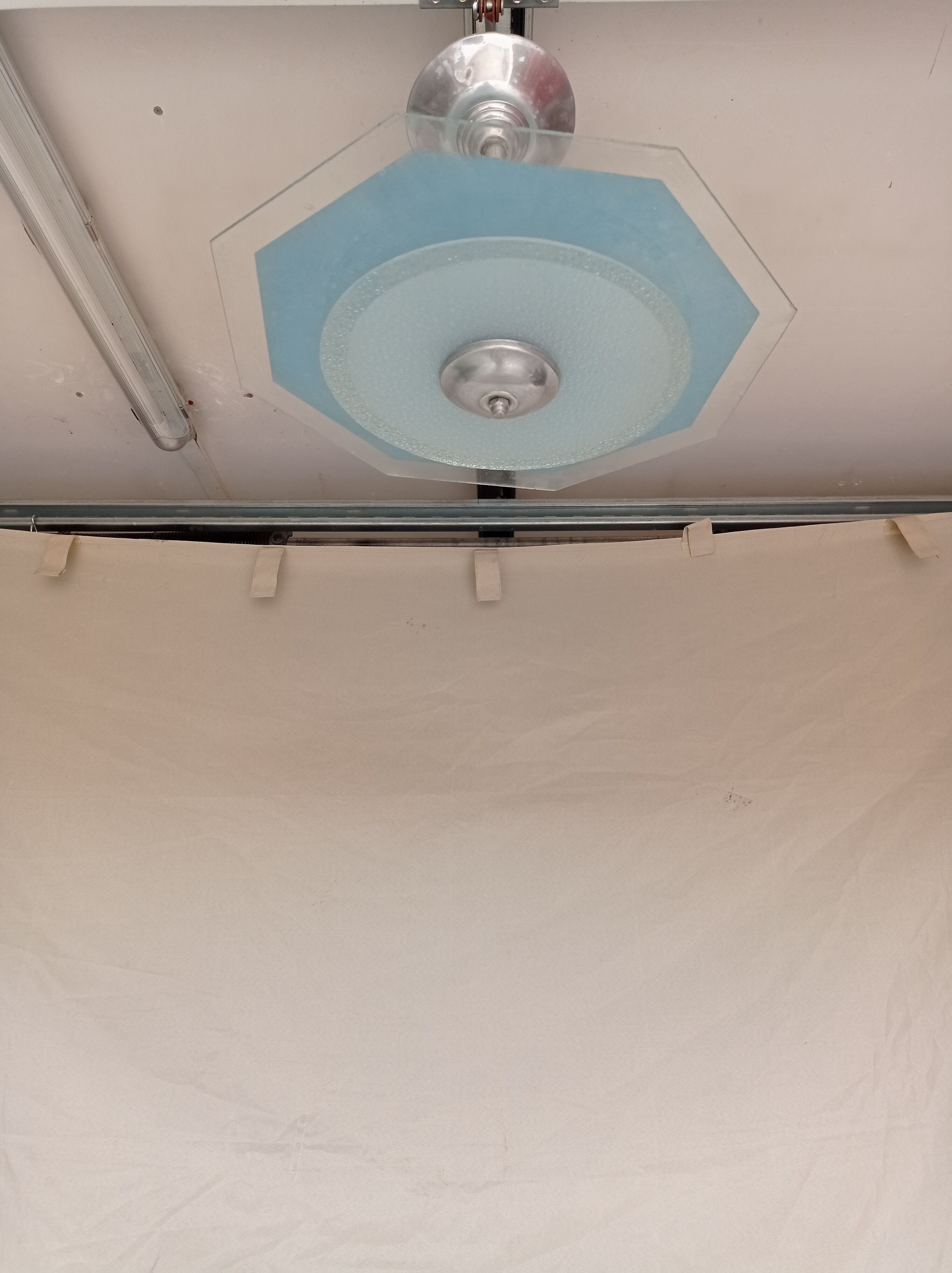 Modernist art deco chandelier
