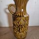 Ocher Bay ceramic vase (West Germany)