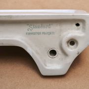 White Porcelain Art Deco Bathroom Wall Shelf