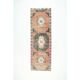 Turkish wool hand-knotted runner rug 103x305