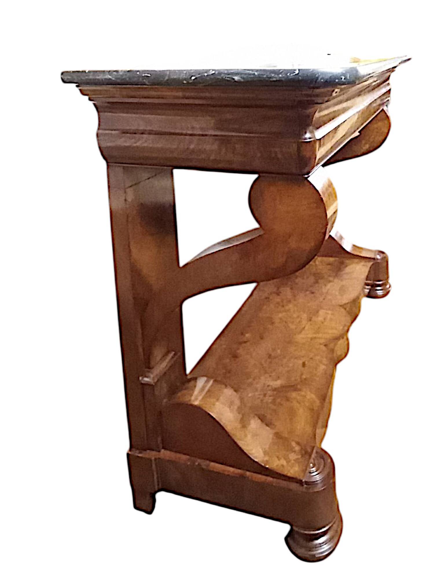 Antique console from the beginning of the 19th century