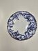 Assiette faïencerie Cauldon England plate numérotée