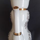 Lomonosov 29-piece porcelain coffee set, cast patterns enhanced with 24k gold