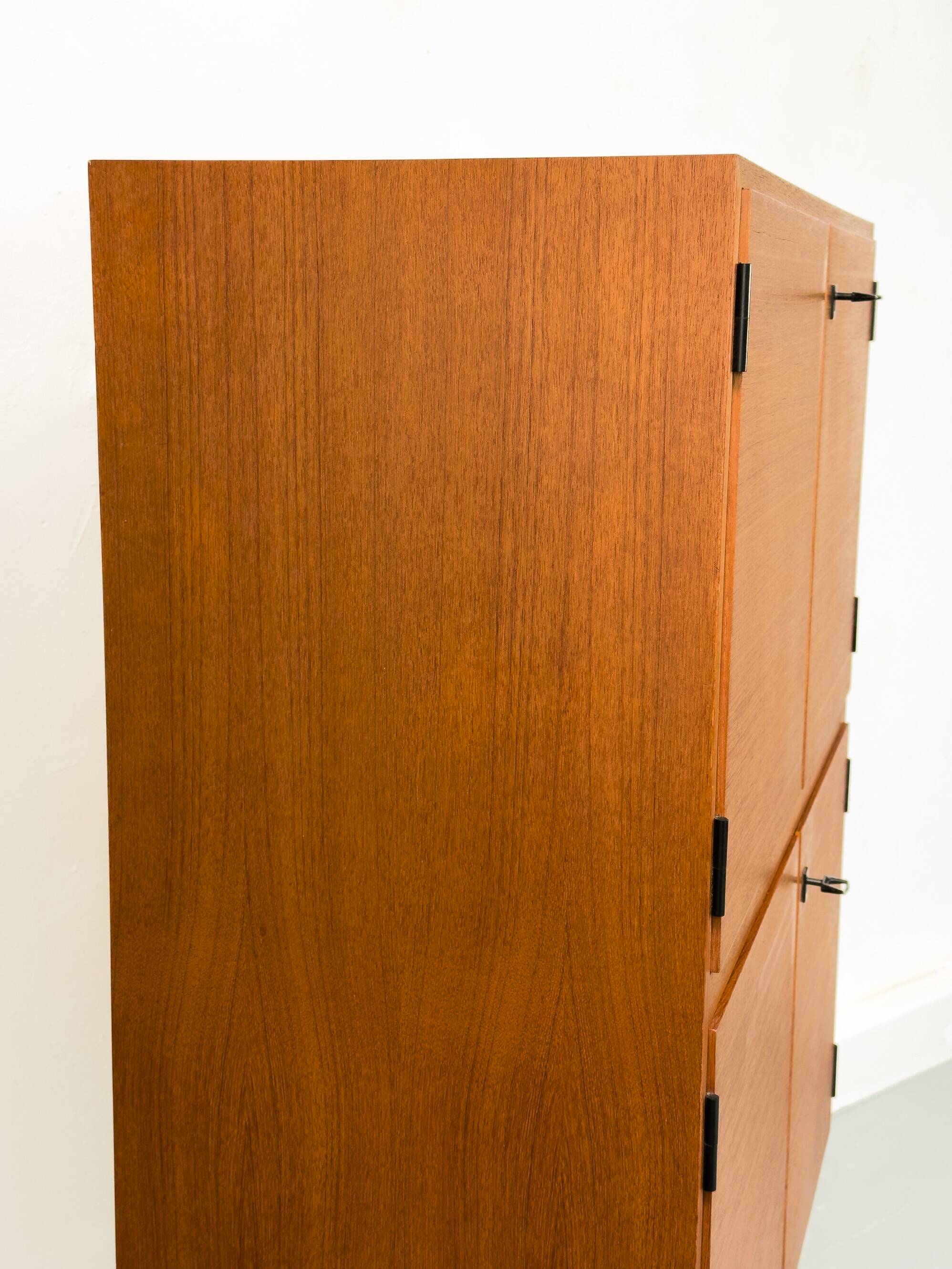 Mid-Century Teak Highboard Cabinet, 1963