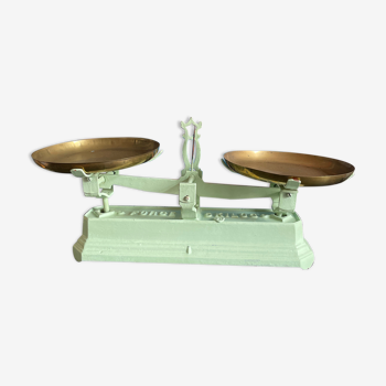 Balance vintage couleur mint