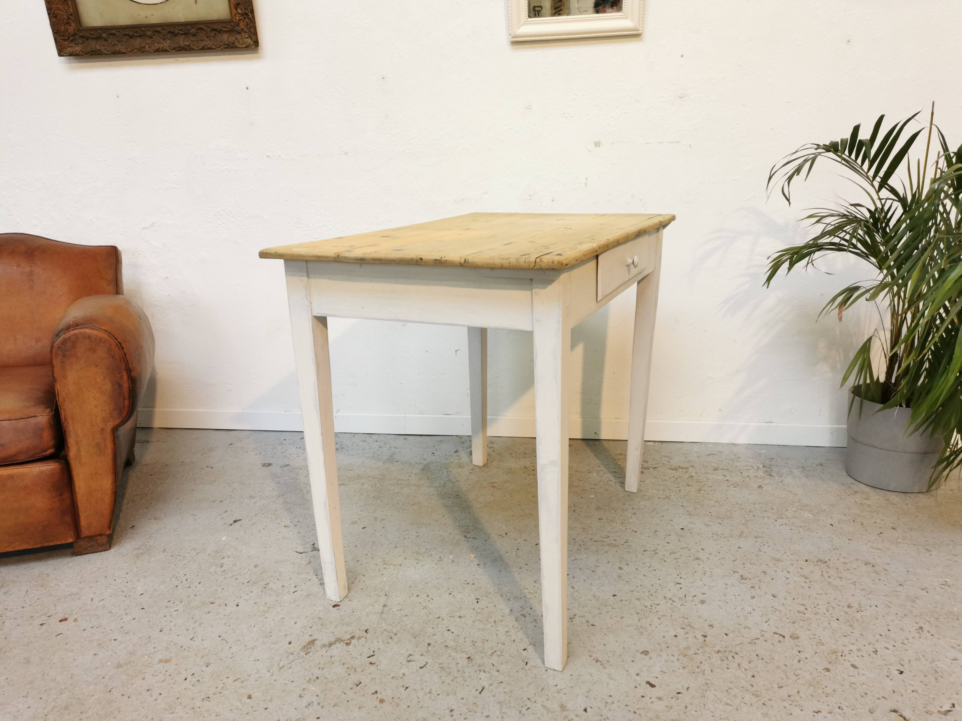 Table de ferme vintage