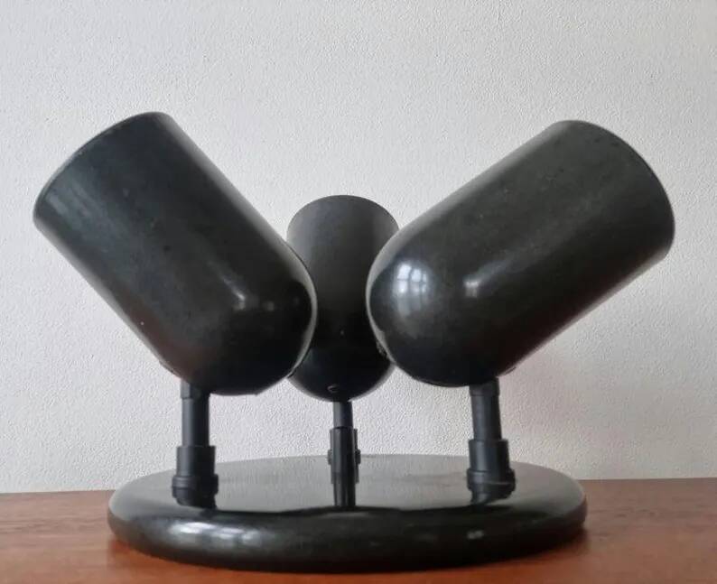 Lampe murale ou de plafond ajustable de style mid-century Space Age, plafonnier, Allemagne, 1970