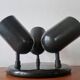 Lampe murale ou de plafond ajustable de style mid-century Space Age, plafonnier, Allemagne, 1970