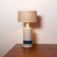 Grande lampe sur pied Italienne en céramique Aldo Londi pour Bitossi 1960