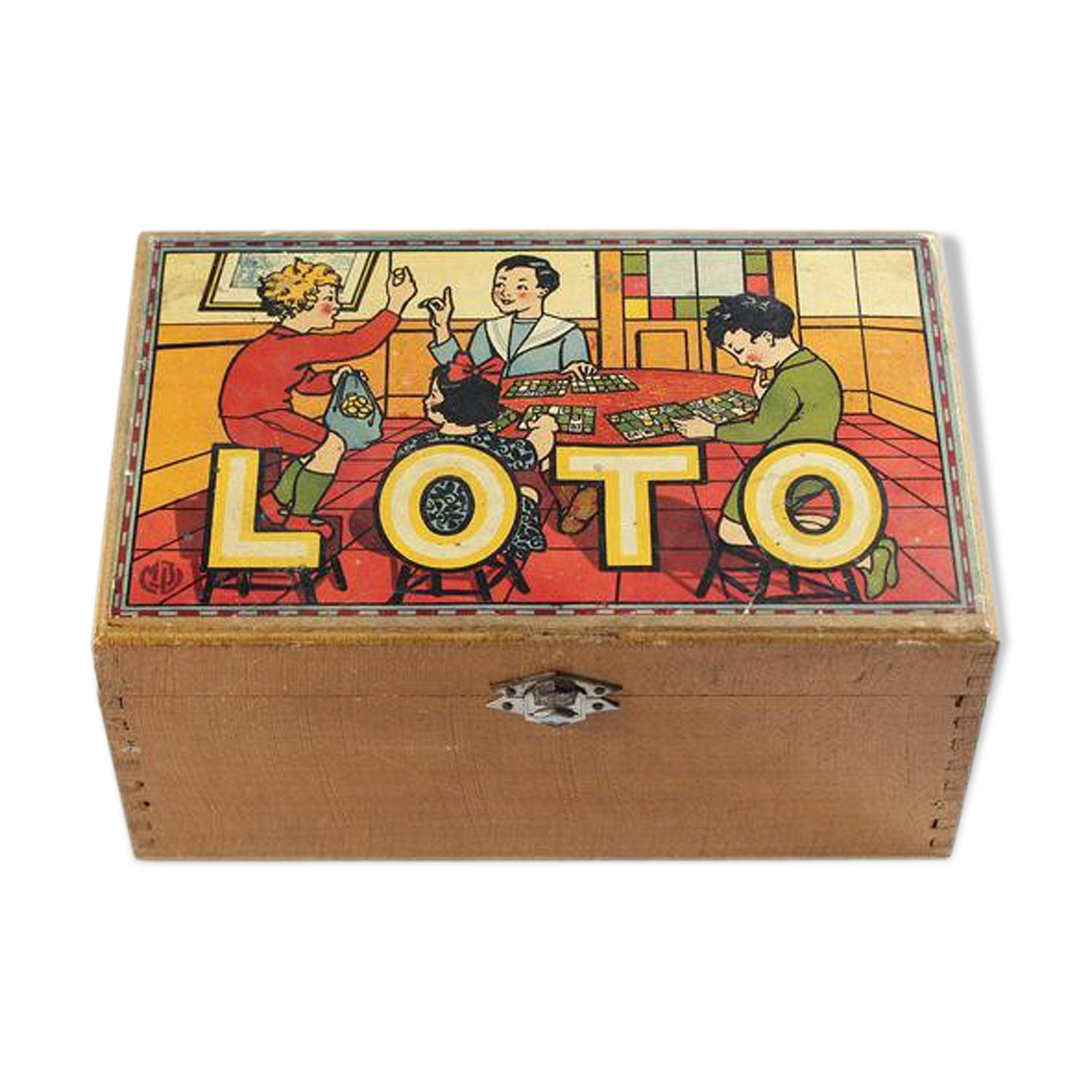 Old Lotto box dating back to the 1950s