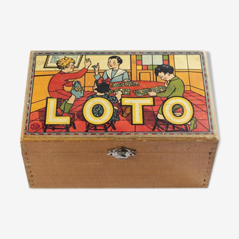 Old Lotto box dating back to the 1950s