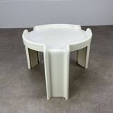 Giotto Stoppino side table, Kartell, 70s, space age style