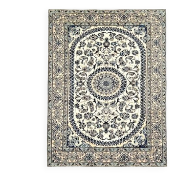 Persian Oriental Carpet NAÏN Wool and Silk: 3.20 X 2.10 Metres "Sardje Gallery"