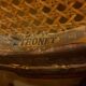 Paire de fauteuils cannés en bois courbe signés Thonet