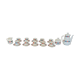Vintage 1970s porcelain coffee set