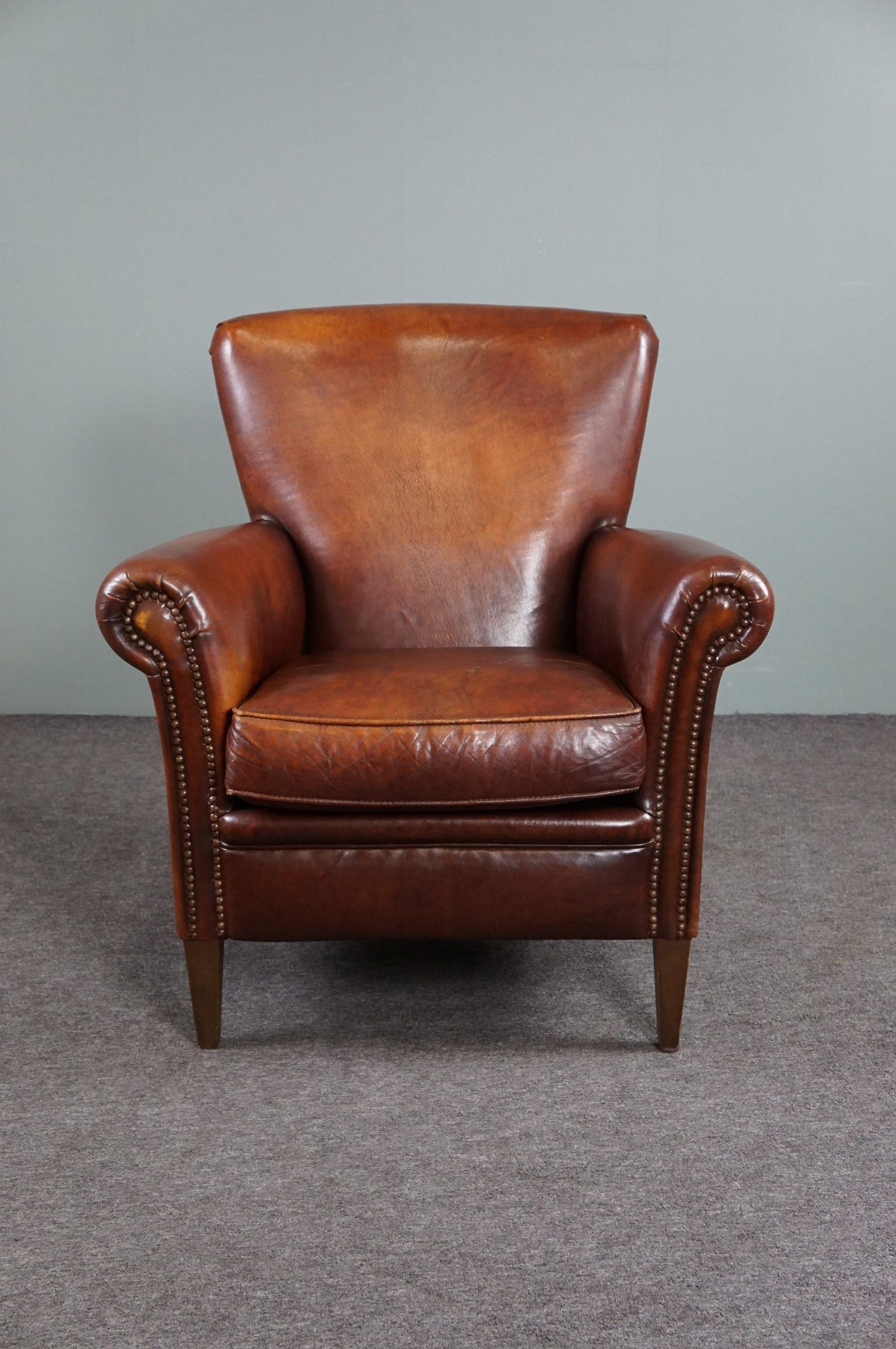 Sheepskin armchair