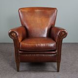 Sheepskin armchair