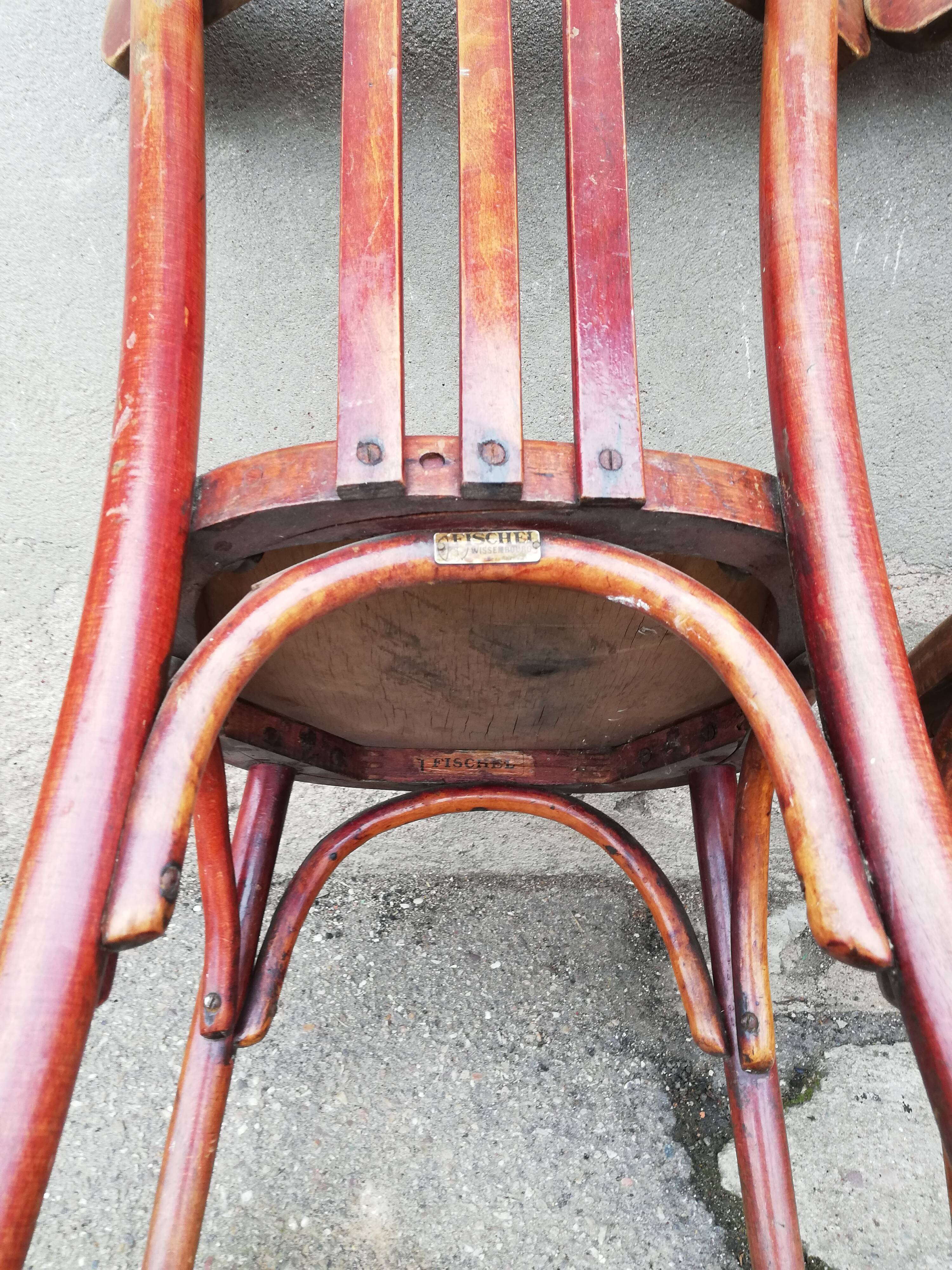 Set of 4 Fischel bistro chairs