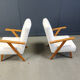 Pair of mid-century Dutch armchairs, 1960s