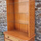 Maugrion bamboo and rattan bookcase with shelves, 1980s