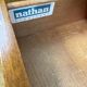 Mid-Century Retro Vintage Nathan Teak Telephone Seat – 1960s–1970s Stylish