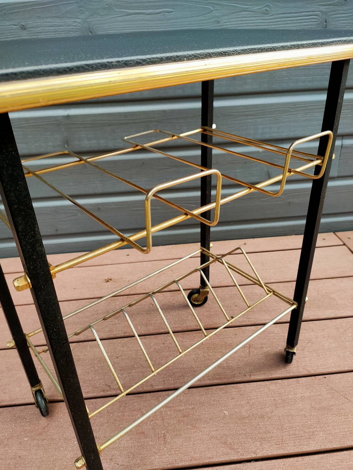 Vintage storage trolley