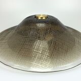 70s XL Peill & Putzler ceiling lamp glass