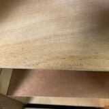 Vintage curtain file cabinet