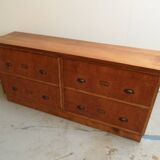 Armoire d'apothicaire vintage avec tiroirs années 50