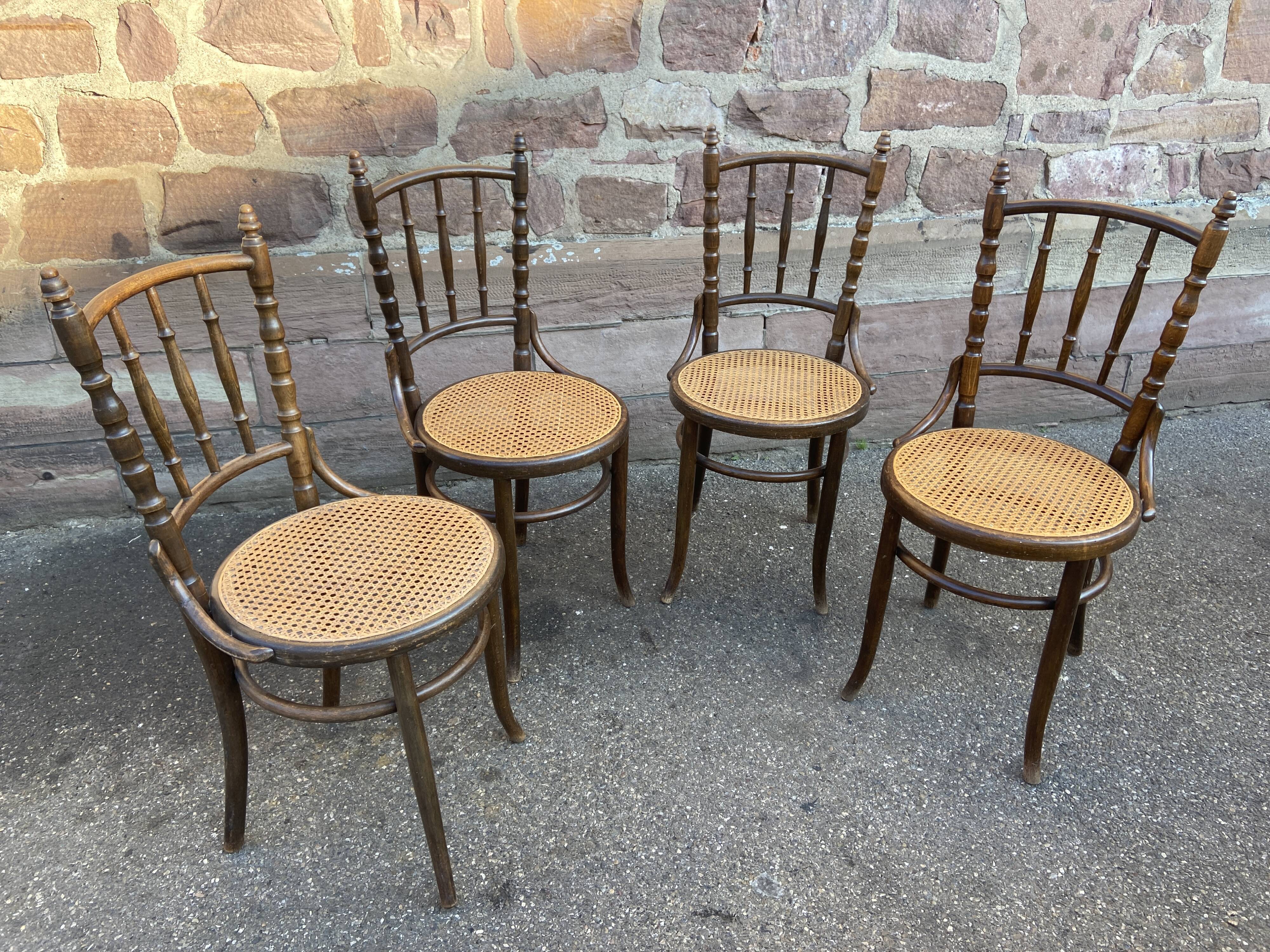 4 chairs curved wood bistro fischel bistro tuna chairs bentwood 1920