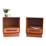 Pair of bedside tables by G-Plan
