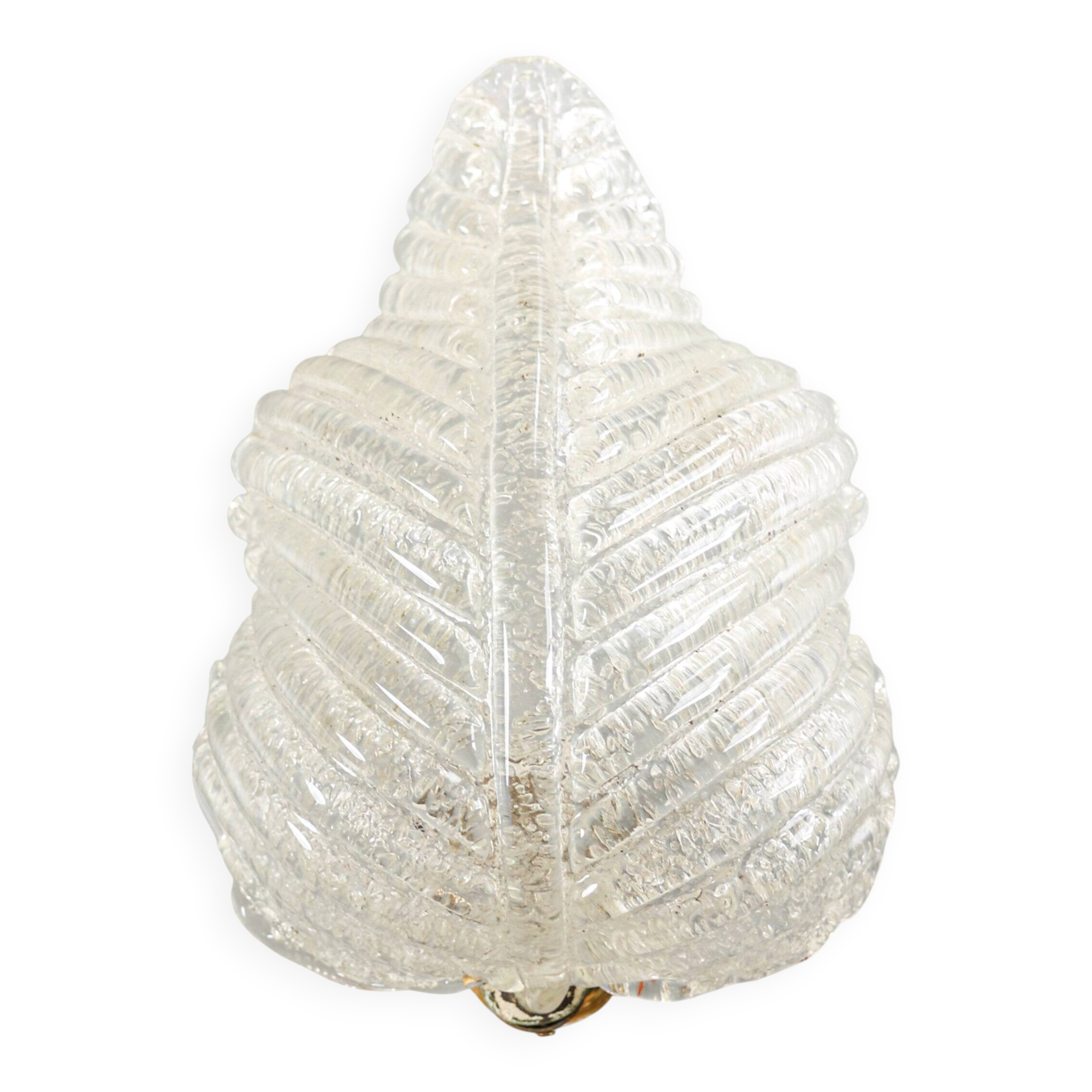 Vintage sconce by Barovier & Toso, 1940s.
