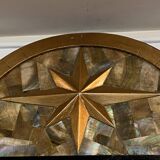 Tahitian mother-of-pearl mirror - 1940s
