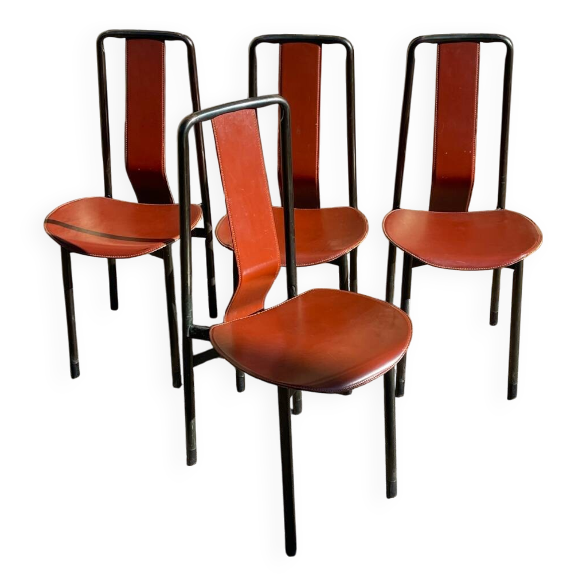 4 Irma chairs by Achille Castiglioni for Zanotta