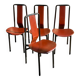 4 chaises Irma de Achille Castiglioni pour Zanotta