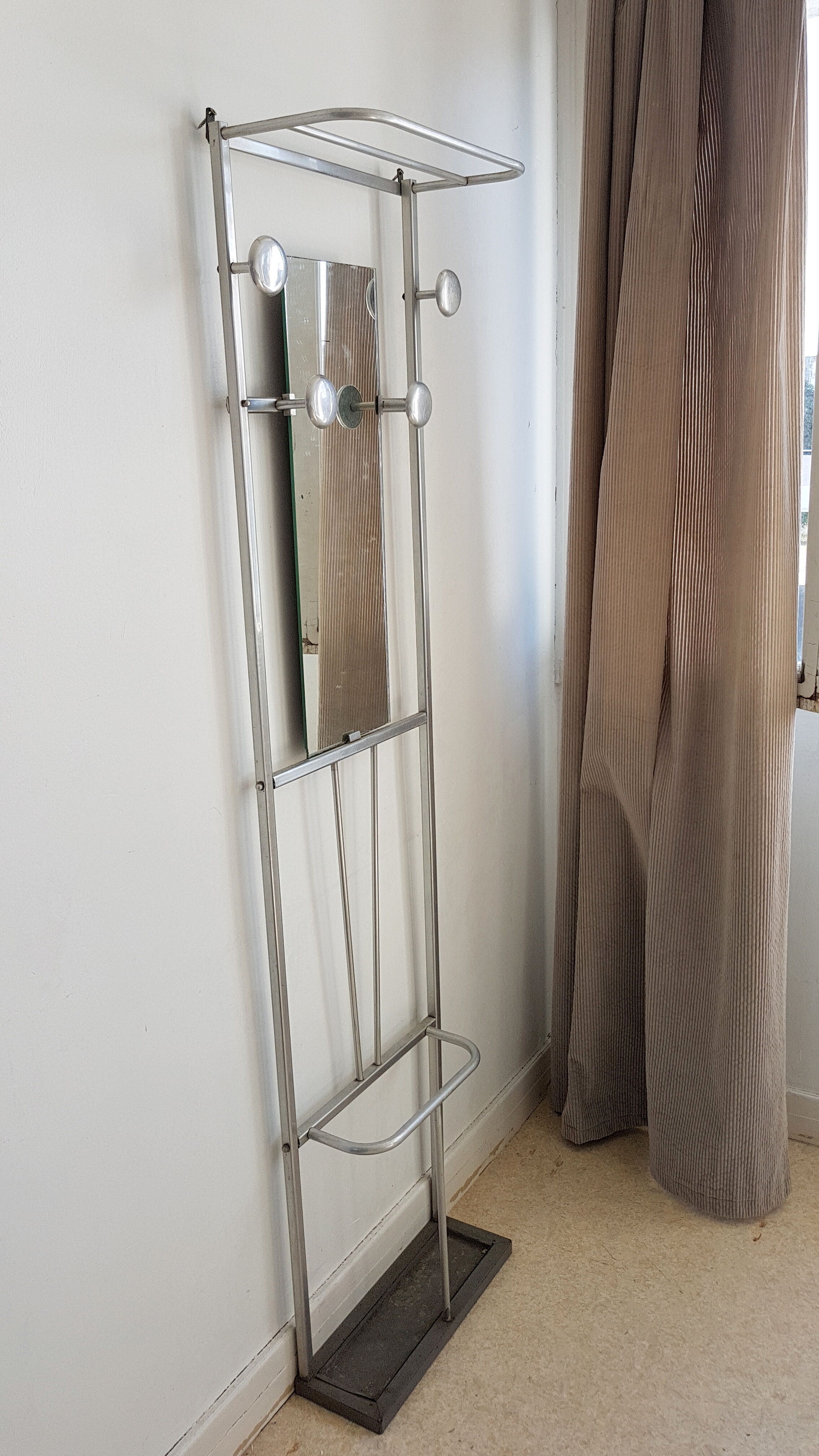 Old wall coatrack years 50