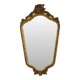 Mid Century Gold Leaf Mirror Classic Deknudt Fifties
