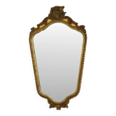 Mid Century Gold Leaf Mirror Classic Deknudt Fifties