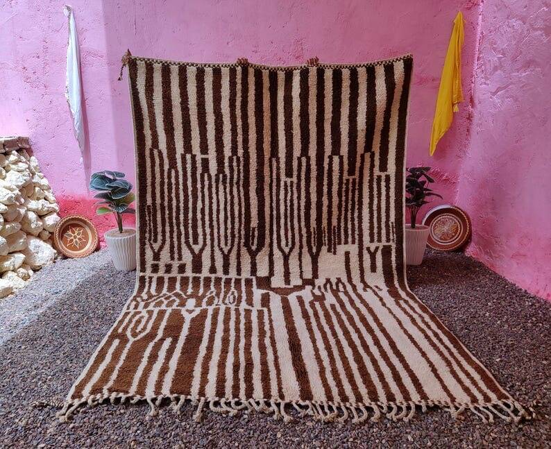 Authentic traditional handmade pure wool rug 150/250 cm