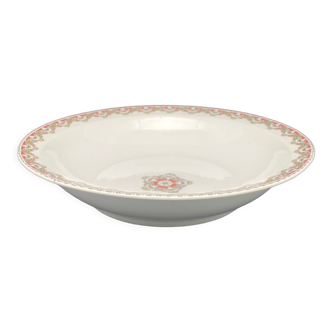 Plat rond creux en porcelaine limoges collab bernardaud -mmf15