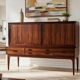Highboard, design by S. Hansen, Denmark, 1960s
