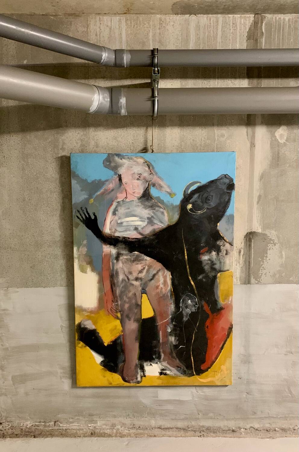 Oil on canvas by Francky Criquet