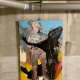 Oil on canvas by Francky Criquet